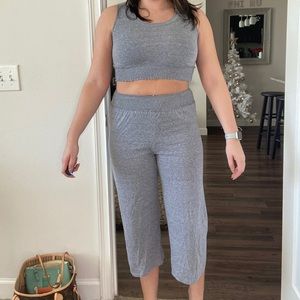 Adorable boutique grey set